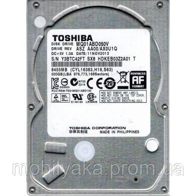 

Жесткий диск для ноутбука 2.5" 500GB Toshiba (# MQ01ABD050V #)