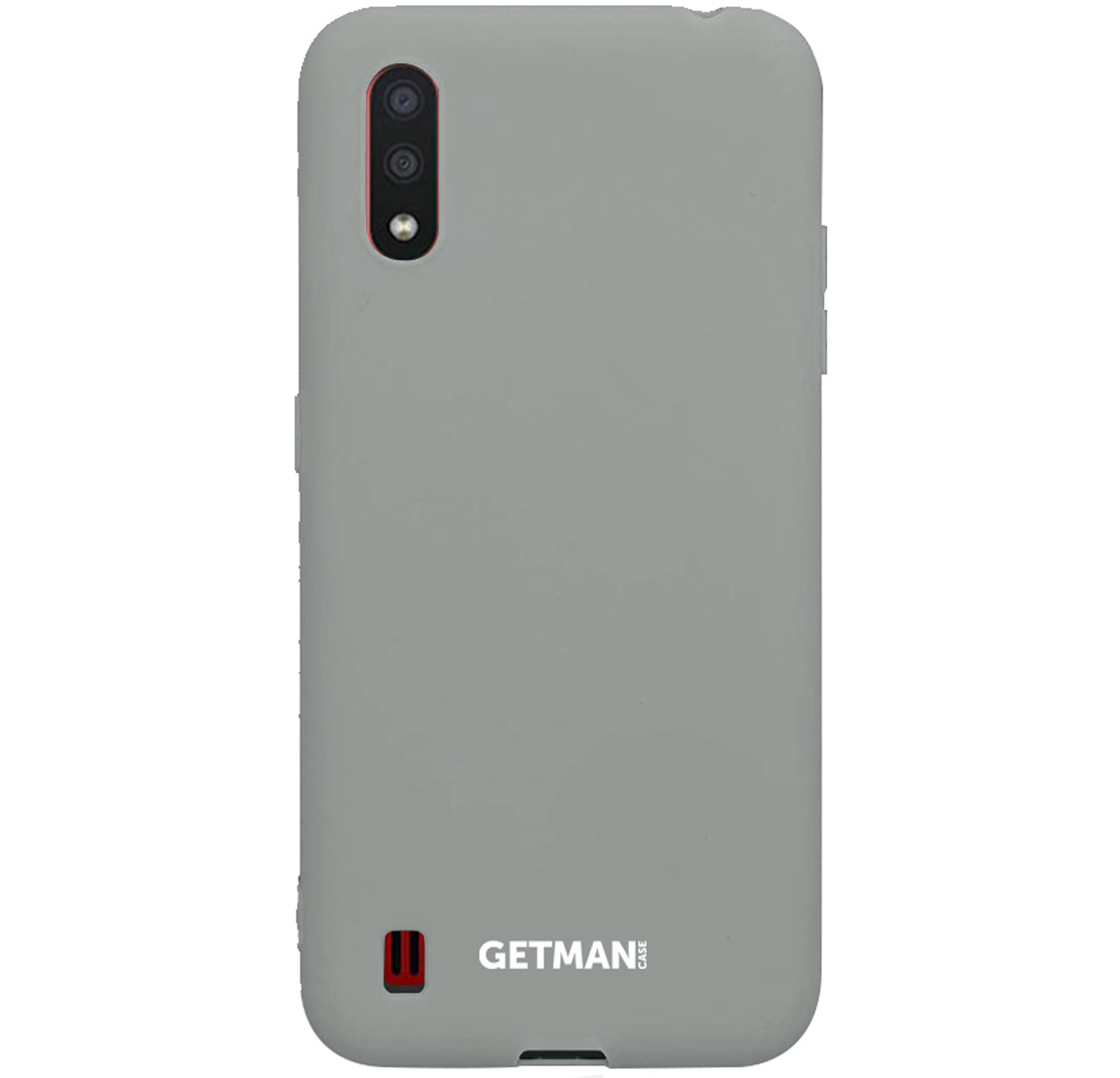 

Чехол-накладка Silicone Cover GETMAN для Samsung Galaxy A01 SM-A015F Mist Blue (Серый)