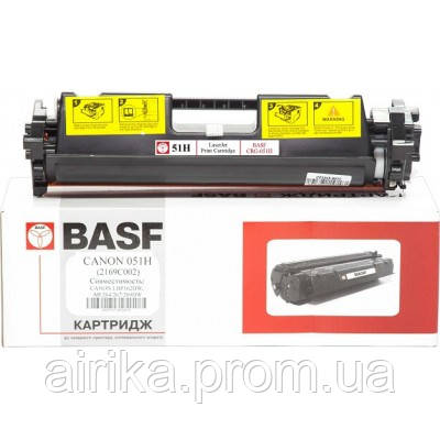 

Картридж тонерный BASF для Canon LBP-162DW, MF264/267/269DW аналог Canon 051H, 2169C002 Black (BASF-KT-CRG051H)