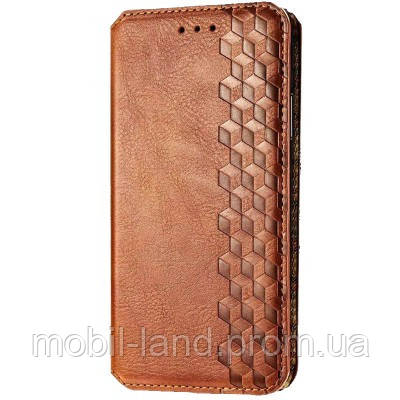

Кожаный чехол книжка GETMAN Cubic (PU) для Xiaomi Redmi 9C