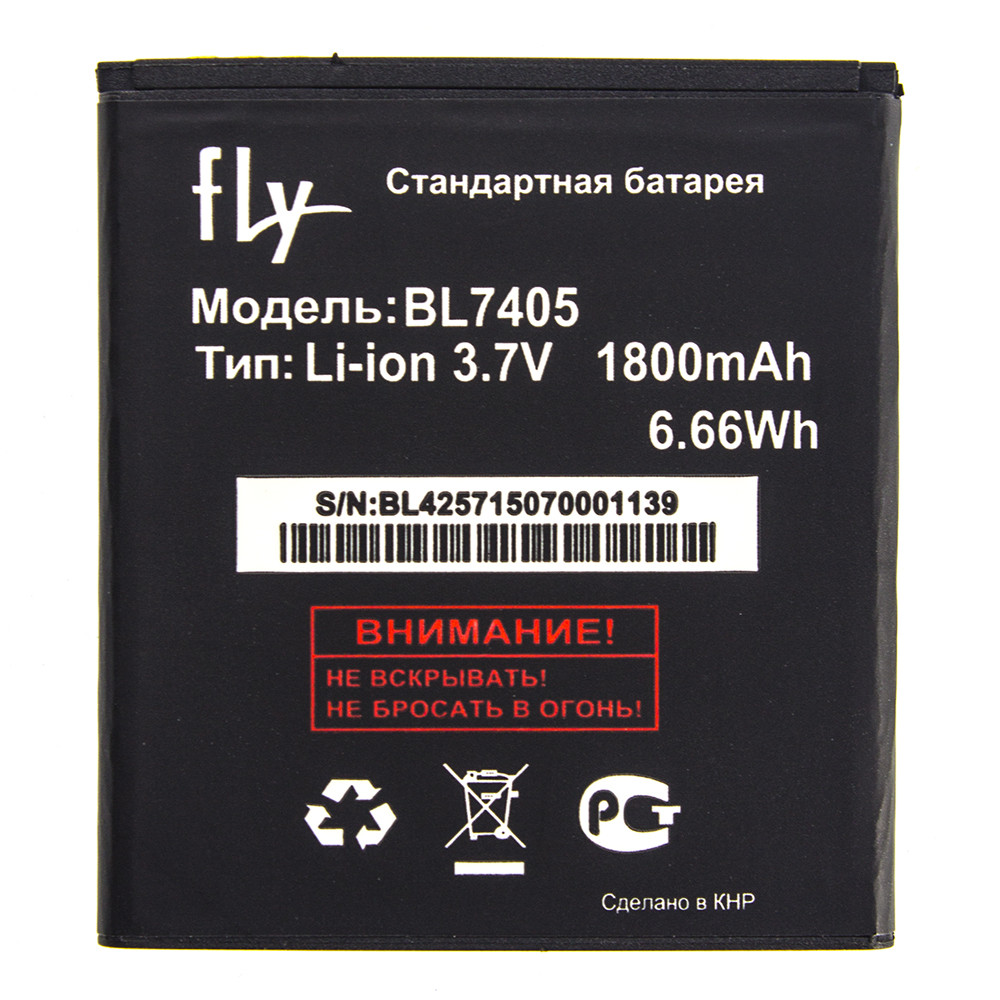 

Аккумулятор AAAA-Class Fly BL7405 / IQ449