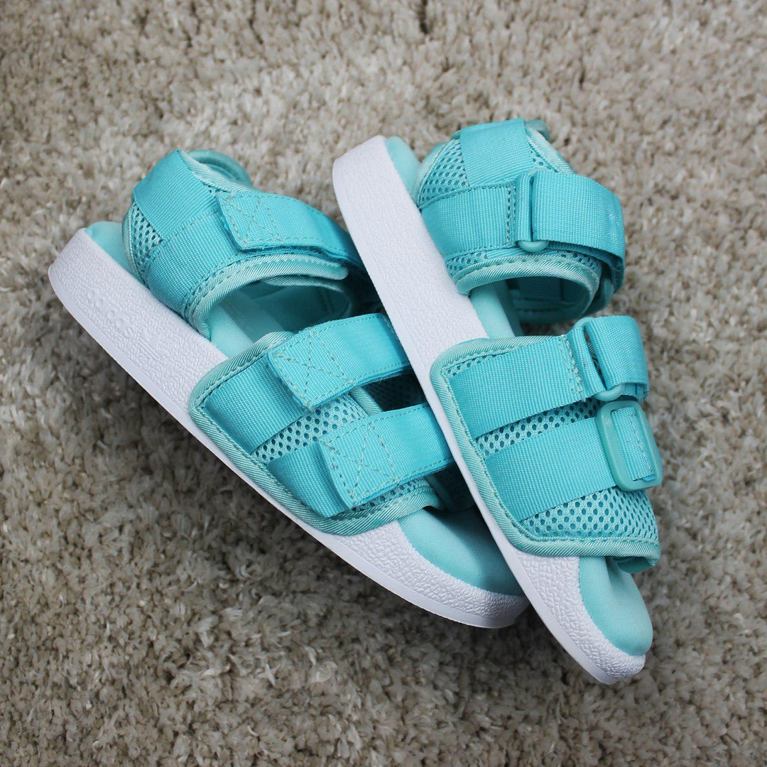 

Adidas Sandals Blue White (Голубой)