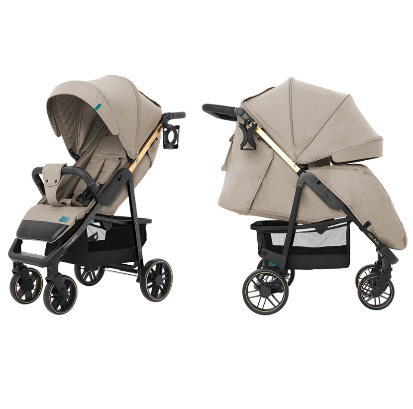 

Коляска прогулочная CARRELLO Echo CRL-8508/2 Camel Beige +дождевик L