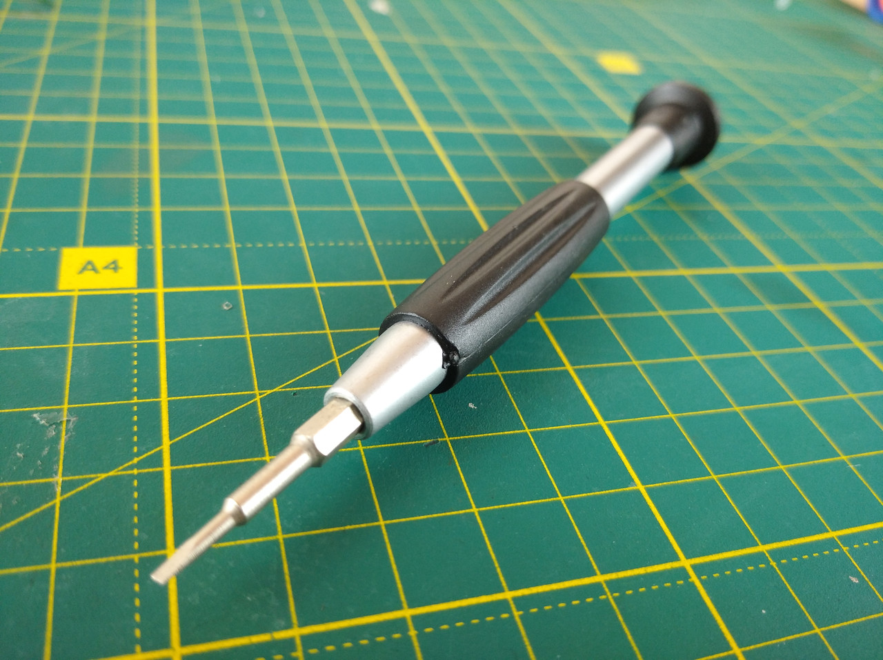Отвертка плоская -1,5мм BK-331 металлическая ручка: продажа, цена в .