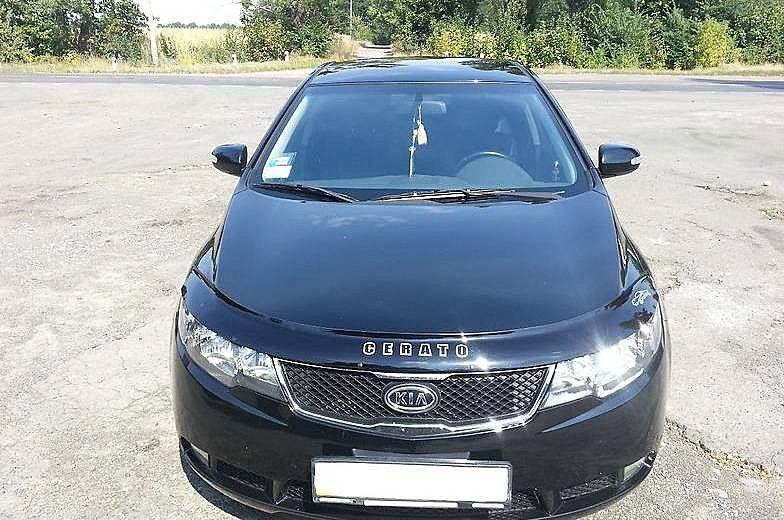 

Дефлектор капота, мухобойка Kia Cerato 2009-2013