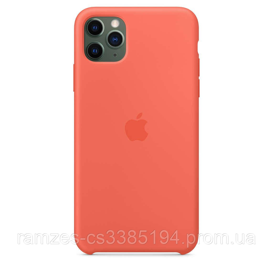 

Силиконовый Чехол Накладка Original Silicone Case High Copy — iPhone 11 Pro Max — Orange (2), Оранжевый