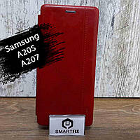 Чехол книжка для Samsung A20S / A207 Gelius Красный, фото 1