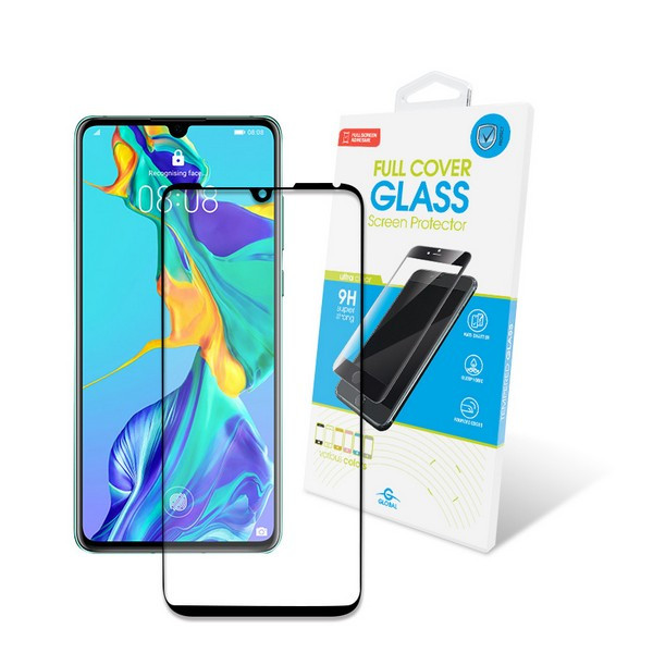 

Захисне скло Huawei P30 Full Glue (чорне) GlobalShield