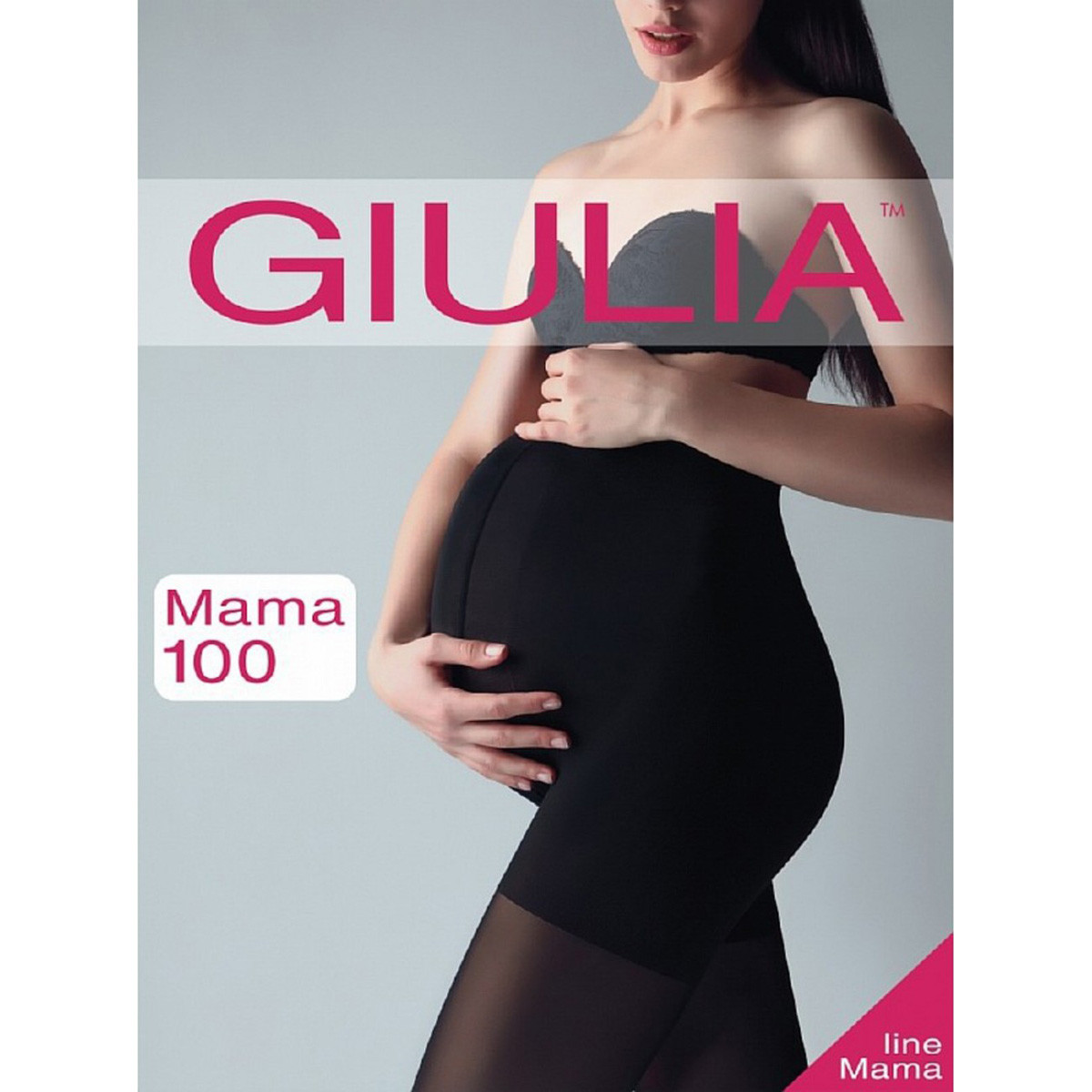 

Колготки женские 100 Den Mama Giulia nero 2 3, зима