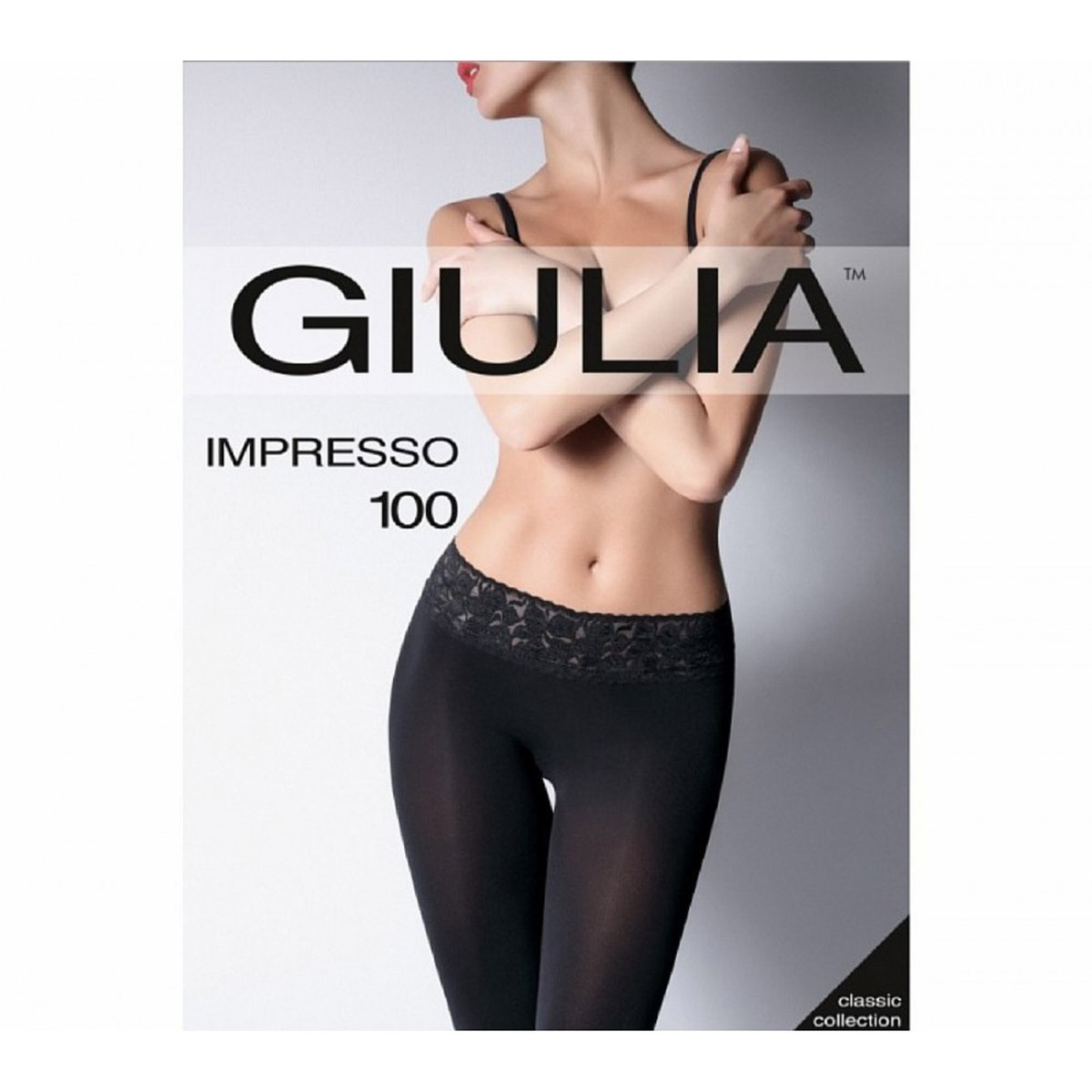 

Колготки женские 100 Den Impresso Giulia nero 2 4