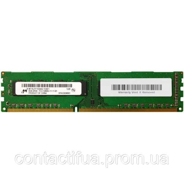 Оперативна пам'ять DIMM Micron 8Gb DDR3 1600MHz (MT16JTF1G64AZ-1G6E1)