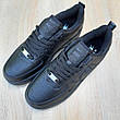 Кросівки жіночі Nike Air Force чорні ((на стилі)), фото 5