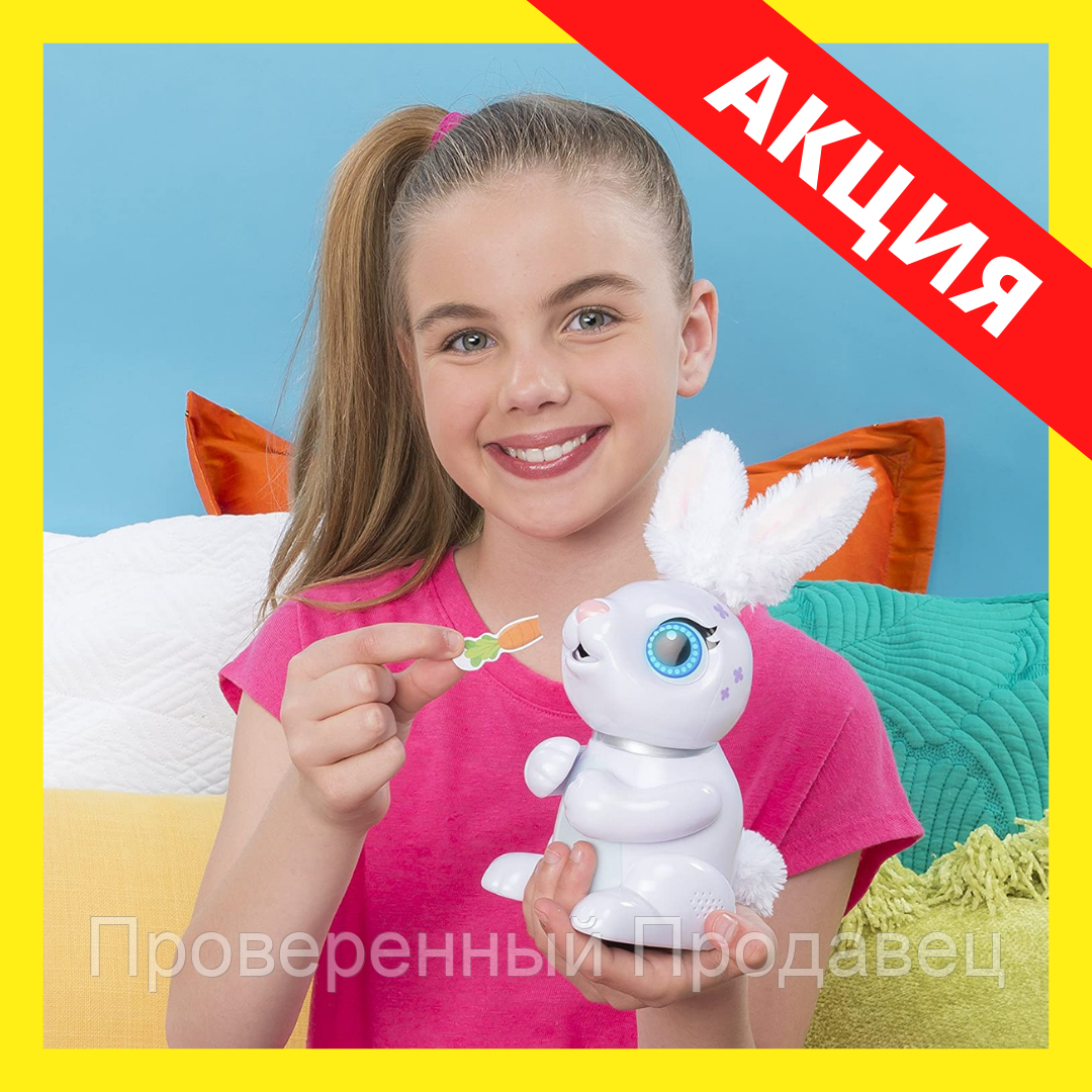 

Интерактивный Голодный Кролик - HUNGRY BUNNY | ОРИГИНАЛ, Белый