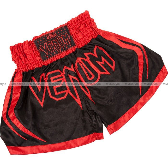 

Шорты для тайского бокса Venum Korat Muay Thai - Red Devil XL, Черный/красный