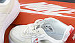 Кросівки жіночі NIKE Air Force білі з червоним відтінком ((на стилі)), фото 2