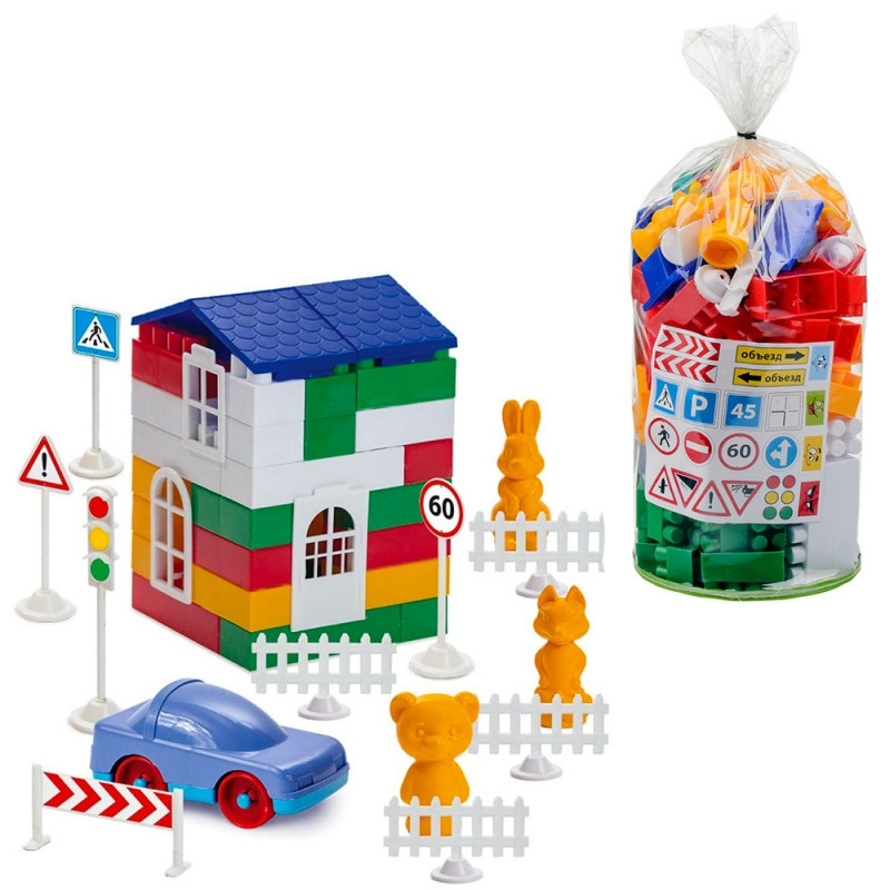 

Конструктор Colorplast "Лидер" №3 (100 дет.)