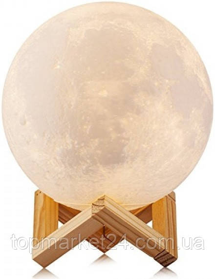 

3D Светильник "Луна" 3D MOON LAMP 15см 5 Режимов , ночник в виде луны, Разные цвета