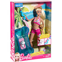 Barbie Игровой набор Барби с щенками в аквапарке