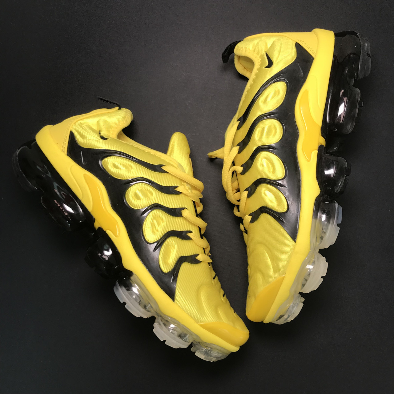 

Nike VaporMax TN Yellow Black, Жёлтый