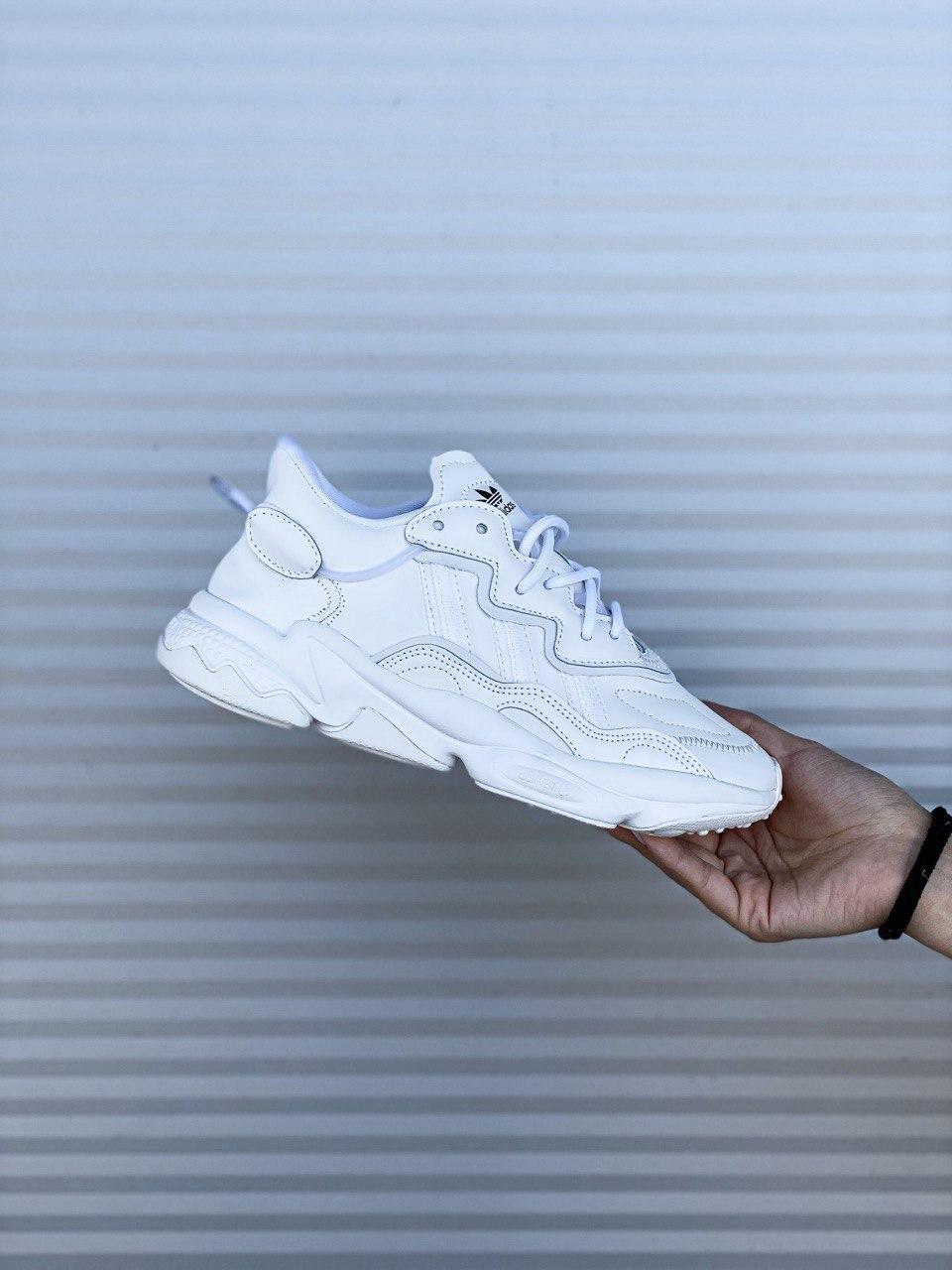 

Мужские кроссовки Adidas Ozweego White / Адидас Озвиго Белые 43, Белый