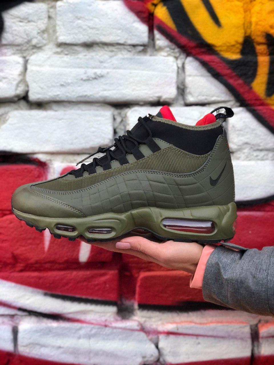 

Мужские кроссовки Nike Air 95 Max Ultra Green / Найк Аир 95 Макс Ультра 44, Зелёный