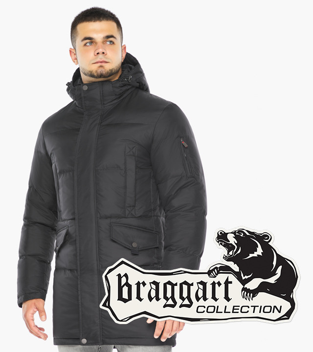 

Braggart Dress Code 47620 | Мужская зимняя куртка цвета графит