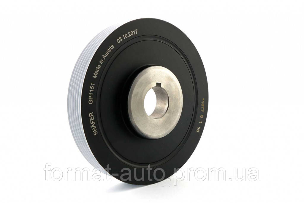 

Шкив коленвала Shafer GP1151 Citroen/Fiat/Peugeot 1.9D/2.0HDi (6PK)