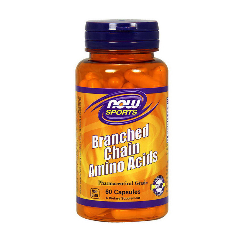 

БЦАА Now Foods Branched Chain Amino Acids (60 капсул) bcaa нау фудс