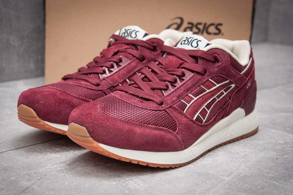 

Мужские кроссовки в стиле Asics Gel Lyte, бордовые 41(26 см), последний размер