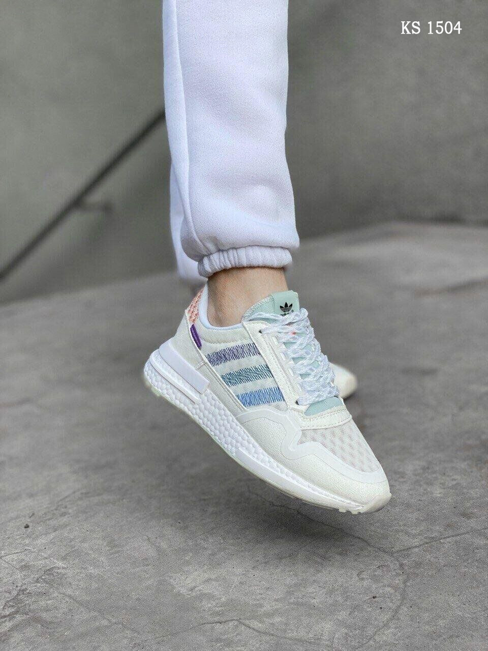 

Женские кроссовки в стиле Adidas Originals ZX500 RM, сетка, белые 40 (25,5 см), размеры:37,38,39,40