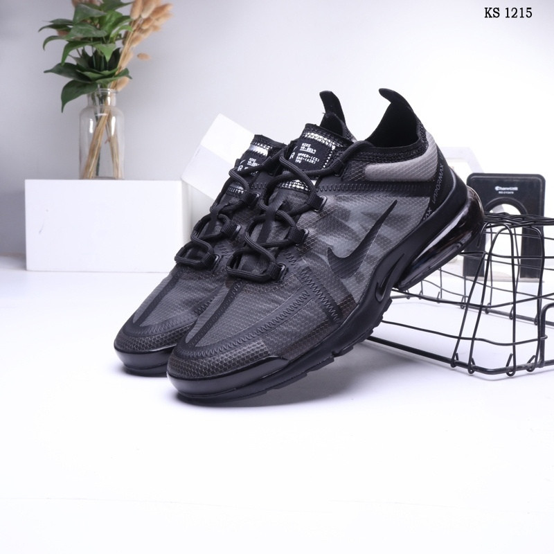 

Мужские кроссовки в стиле Nike Air VaporMax 2019, черные с серым 41(26 см), последний размер