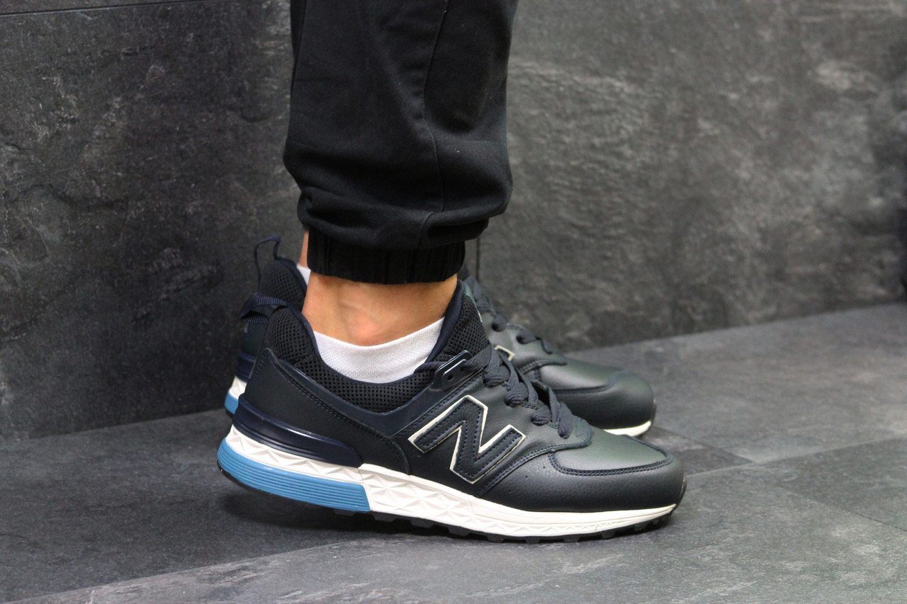 

Мужские кроссовки в стиле New Balance 574 Blue, синие 44(28,6 см), последний размер