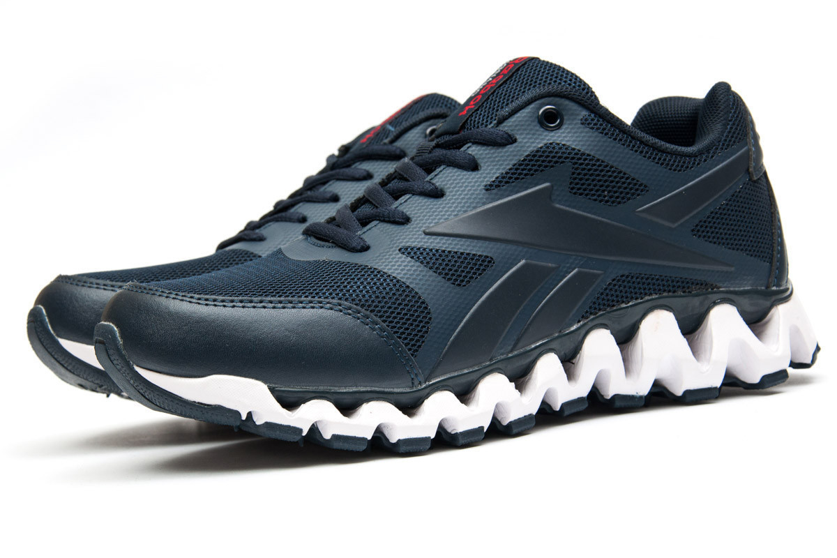 

Мужские кроссовки в стиле Reebok Zignano, тёмнo-cиние 44(28 см), последний размер