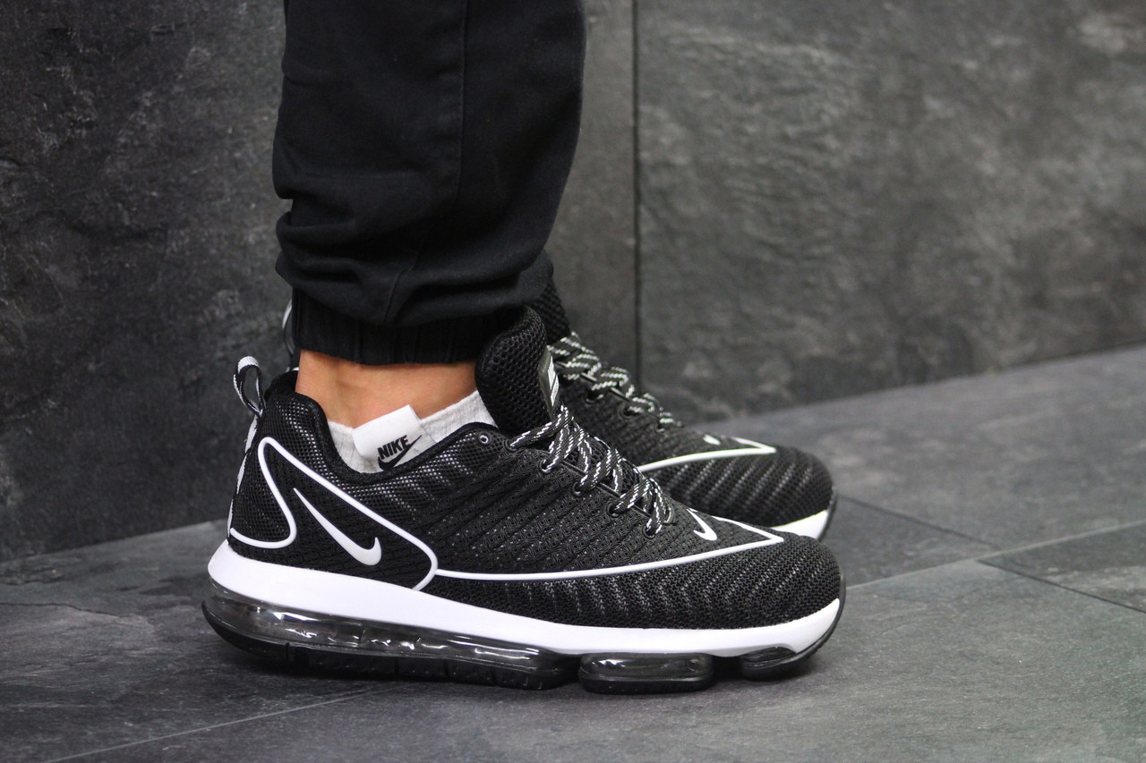 

Мужские кроссовки в стиле Nike Air Max DLX Black/White, черные 41(26 см), размеры:41,44