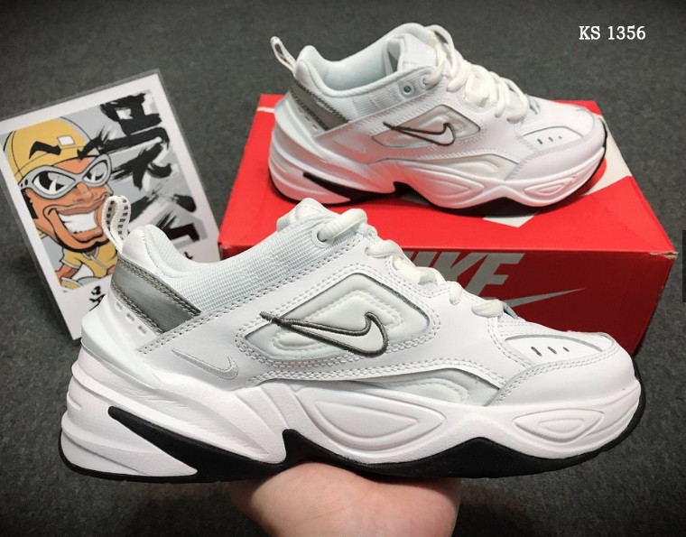 

Мужские кроссовки в стиле Nike М2K Tekno, кожа, белые 45(29 см), размеры:41,42,43,44,45