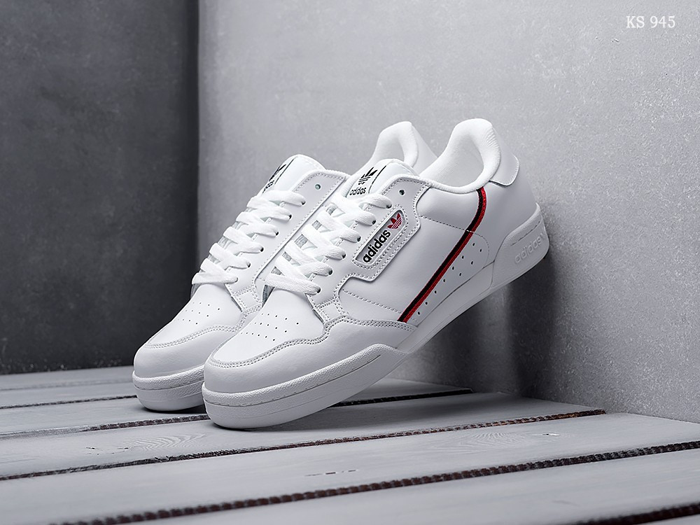 

Мужские кроссовки в стиле Adidas Continental 80, белые 42(26,5 см), размеры:41,42,44,45