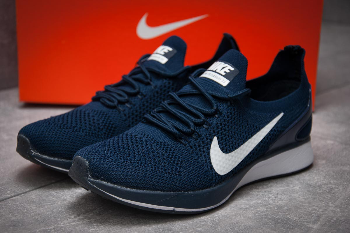 

Женские кроссовки в стиле Nike Zoom Pegasus 33, тёмнo-cиние 36(22,6 см), размеры:36,37,38