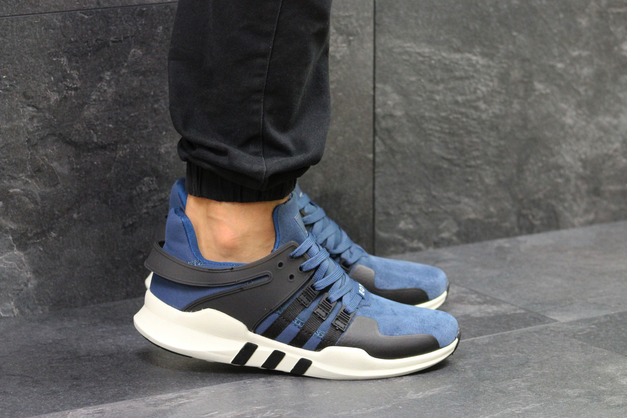 

Мужские кроссовки в стиле Adidas Equipment ADV/91-17 Blue, синие 44(28 см), последний размер