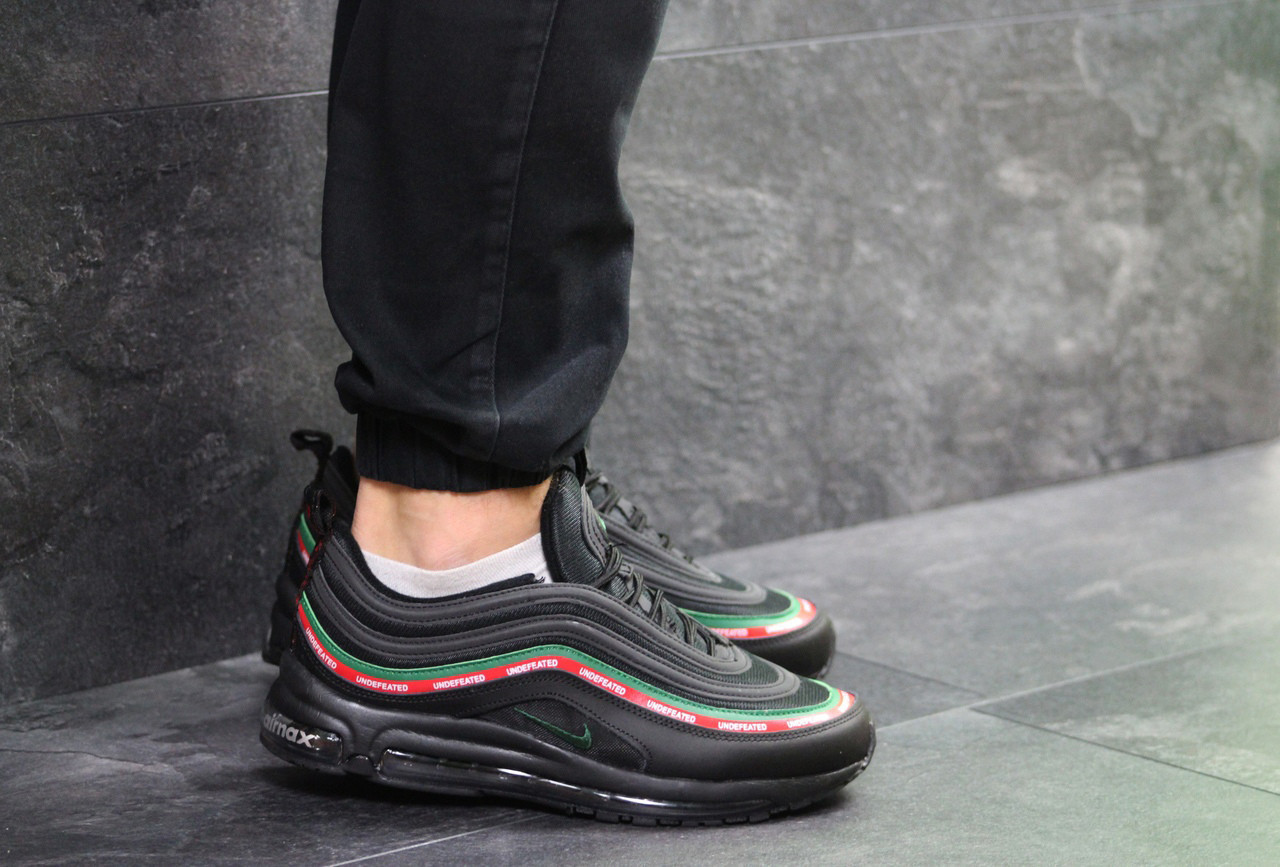 

Мужские кроссовки в стиле Nike Air Max 97 Gucci Black, 45(28,7 см), последний размер