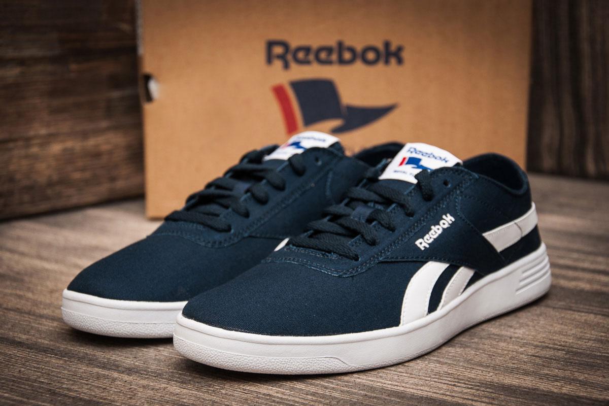 

Мужские кроссовки в стиле Reebok Royal Global, текстиль, синие с белым 44(28,5 см), последний размер