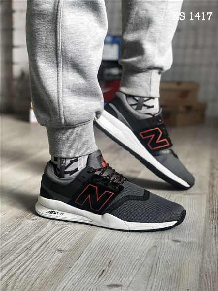 

Мужские кроссовки в стиле New Balance 247, сетка, черные с серым 46(29,5 см), размеры:41,43,44,46