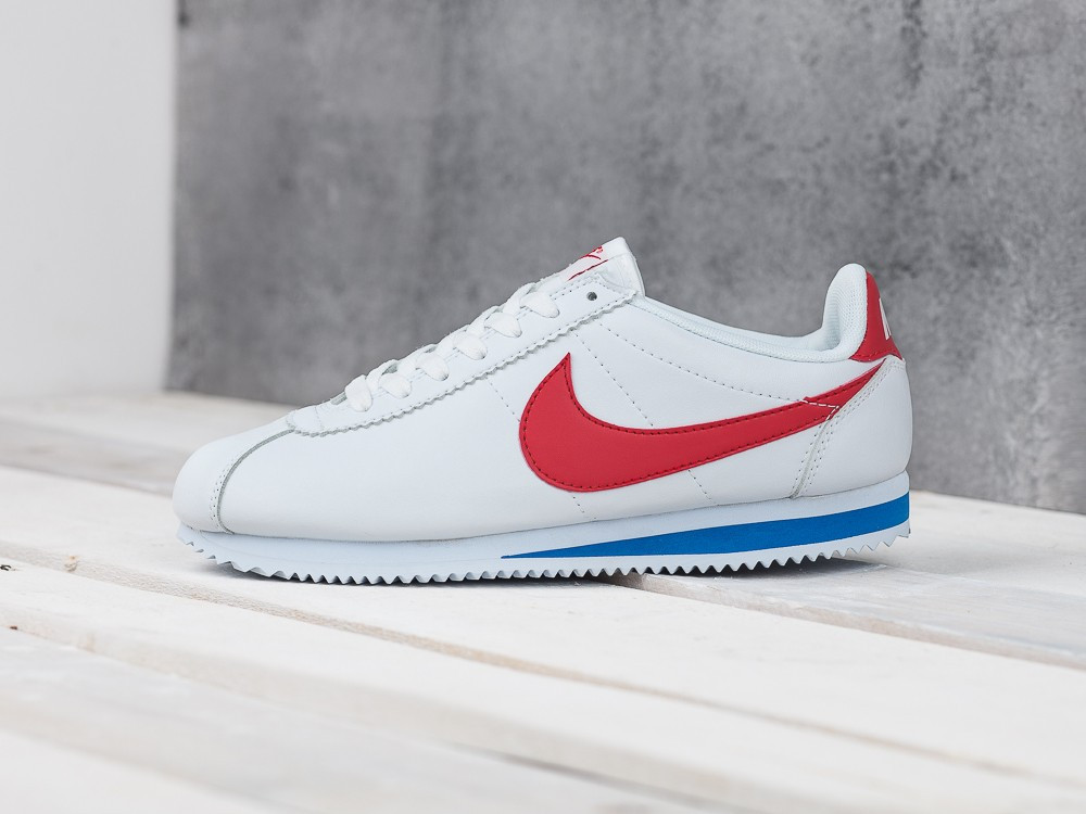 

Мужские кроссовки в стиле Nike Cortez White/Red, белые 43(27,5 см), размеры:41,43,44,45,46