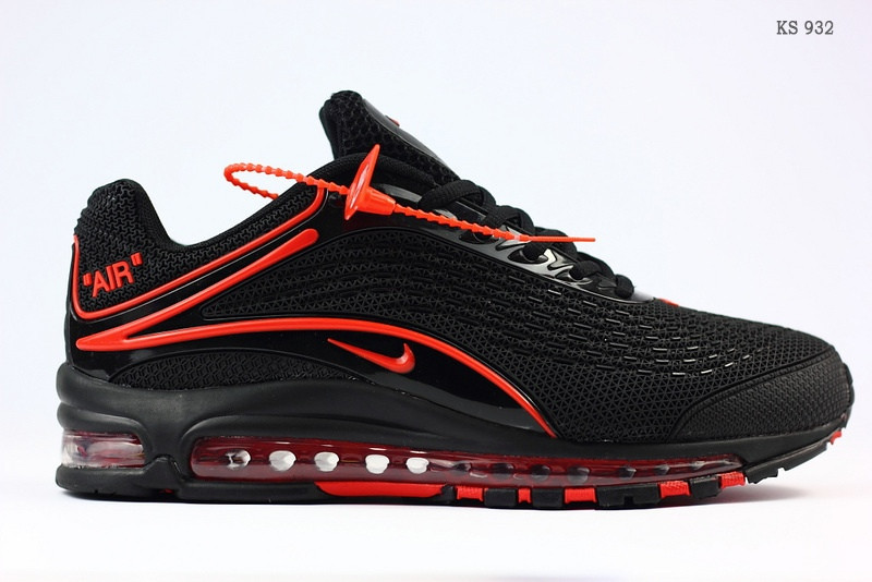 

Мужские кроссовки в стиле Nike Air Max Deluxe OG 1999 Kpu, черныем с красные 41(26 см), последний размер