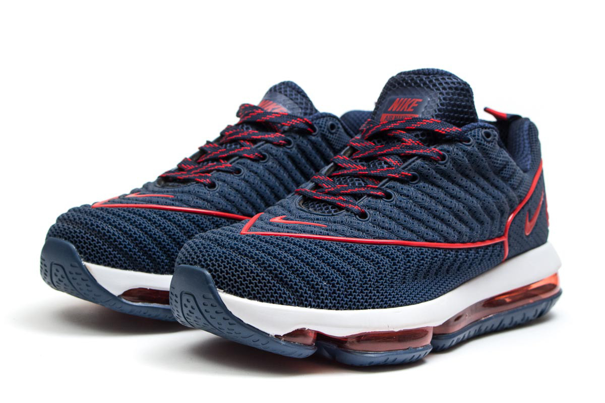 

Мужские кроссовки в стиле Nike Air Max, синие 43(26,7 см), размеры:41,43