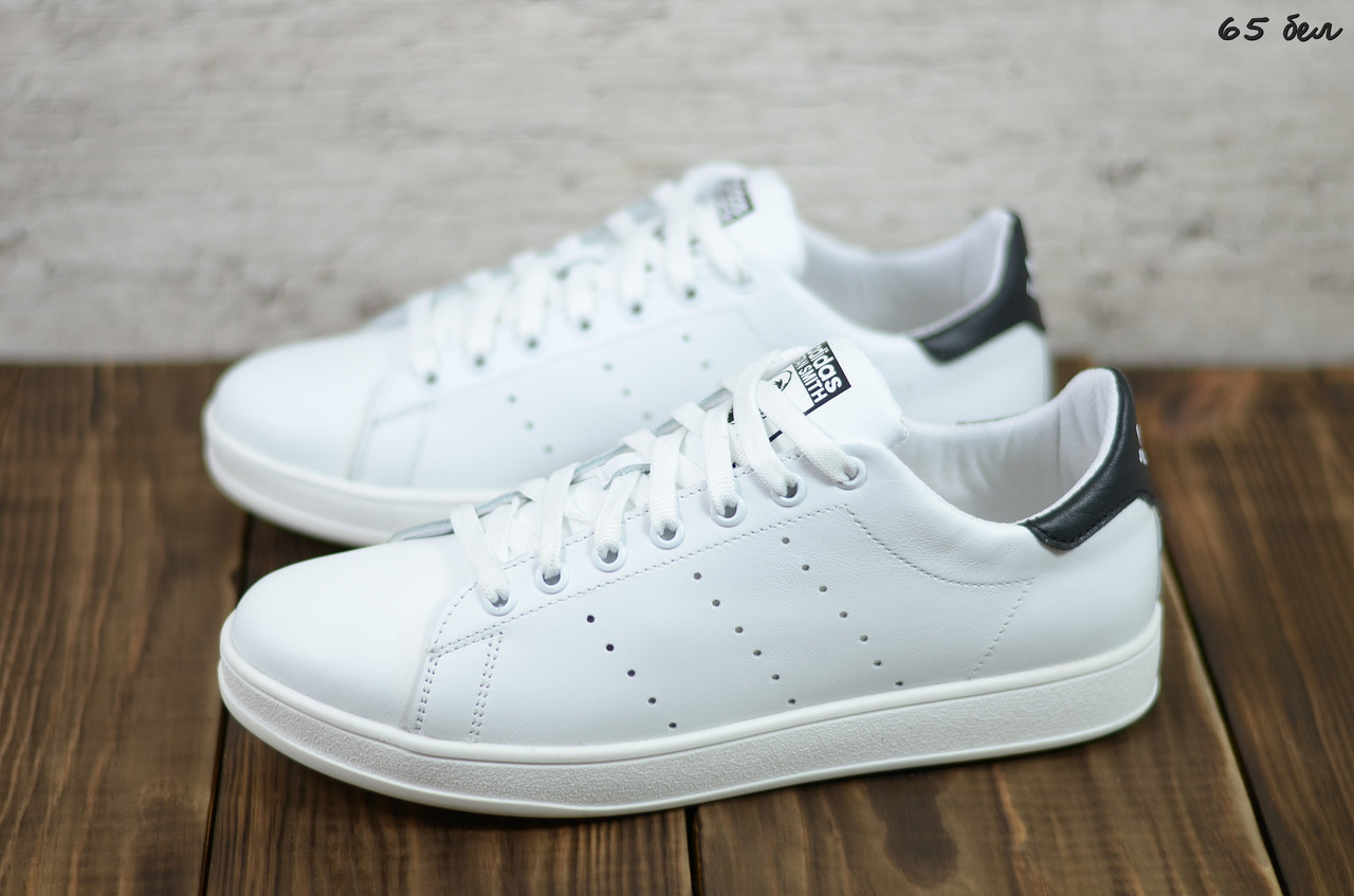 

Мужские кроссовки в стиле Adidas Stan Smith, кожа, белые 45 (30 см), размеры:40,41,42,43,44,45