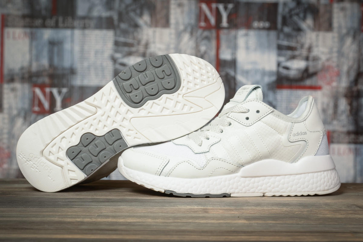 

Женские кроссовки Adidas, кожа, текстиль, белые 41(26 см), размеры:38,41