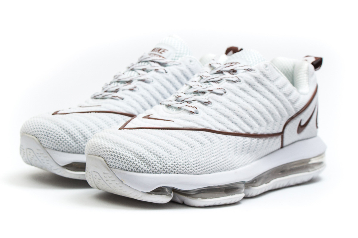 

Мужские кроссовки в стиле Nike Air Max, белые 42(26,1 см), размеры:42,43