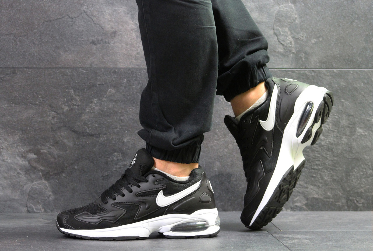 

Мужские кроссовки в стиле Nike Air Max 2 Light Black, 44(28 см), размеры:42,44