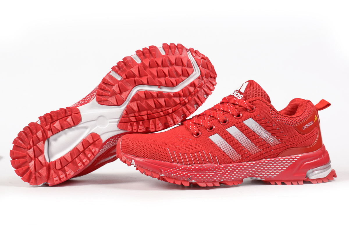 

Женские кроссовки в стиле Adidas Marathon Tn, текстиль, красные 39(24,5 см), размеры:36,39