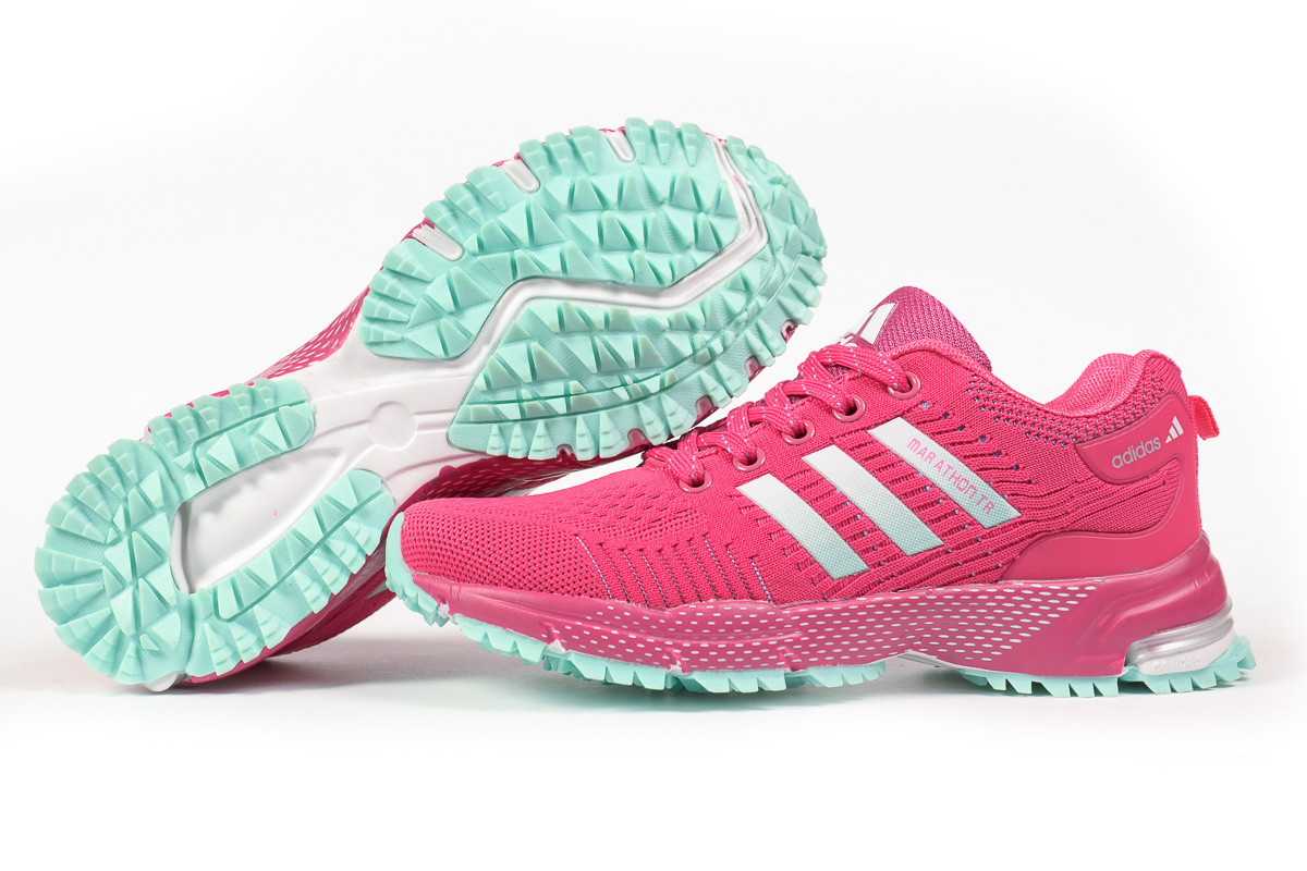 

Женские кроссовки в стиле Adidas Marathon Tn, текстиль, малиновые 38(23,5 см), размеры:36,37,38